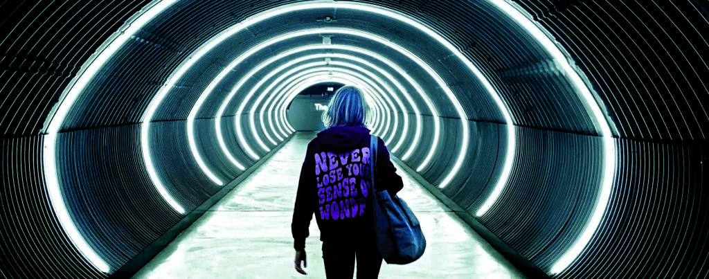 Auf dem Weg durch den Tunnel